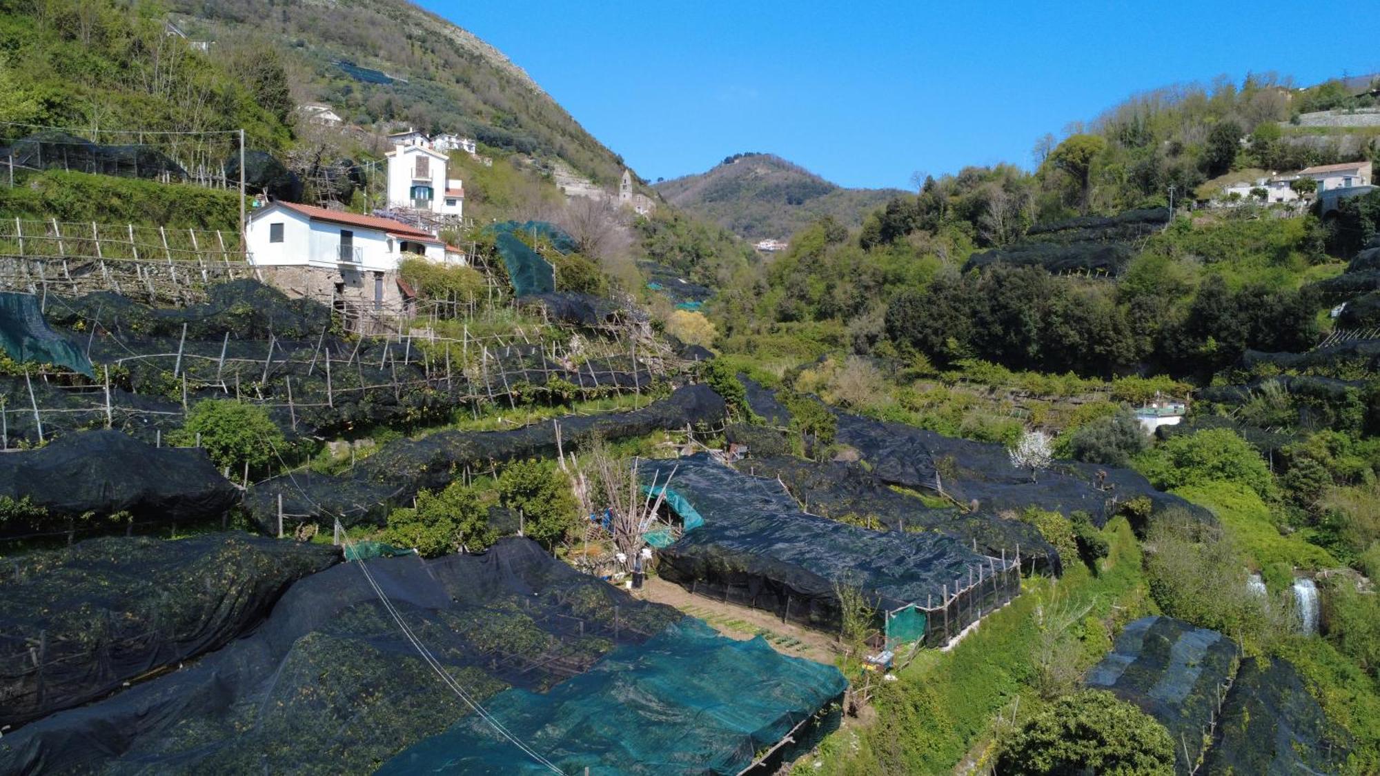 トラモンティAntica Cartiera Sant'Eliaアパートメント エクステリア 写真